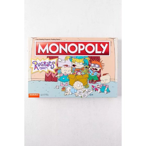 Nickelodeon Rugrats Monopoly Board Game New Damaged Box - Picture 2 of 8